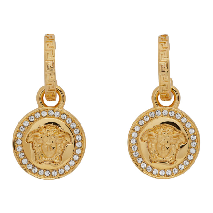 versace diamond earrings