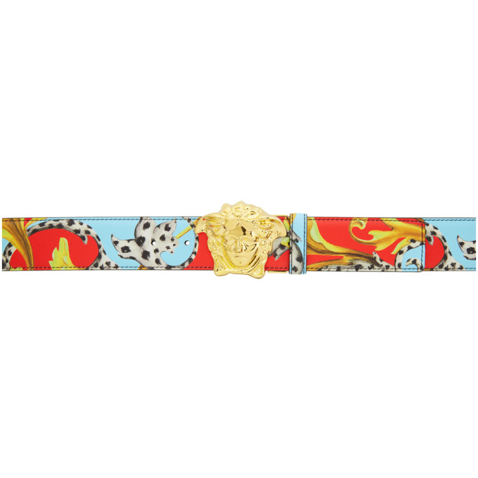 Versace Multicolor Medusa Belt