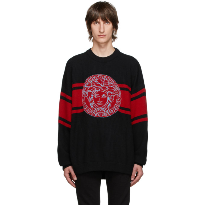 versace red sweater