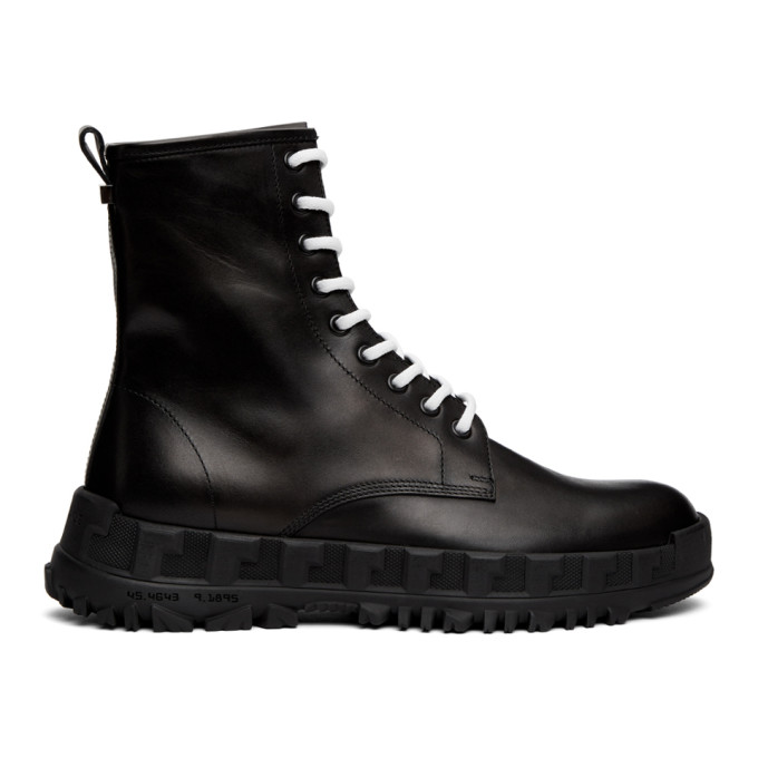 versace combat boots