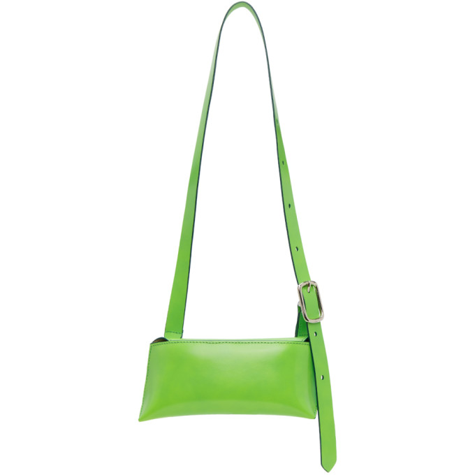 Click to view more detailed imagery on our partner's website Venczel Green V8-s Shoulder Bag In Poisongreen