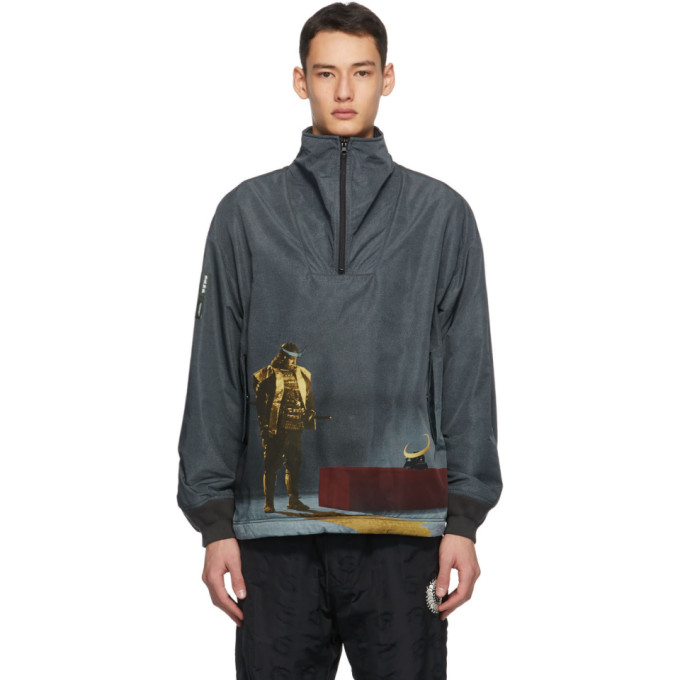 Undercover Undercover Grey Printed Jacket