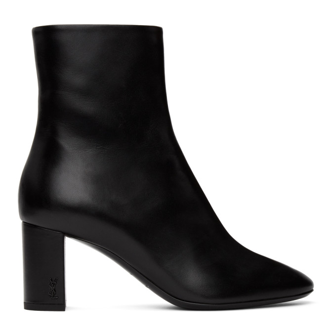 Saint Laurent Black Lou 70 Boots
