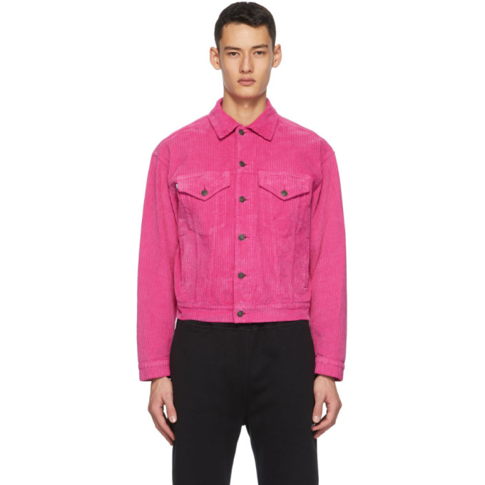 MSGM MSGM Pink Corduroy Jacket