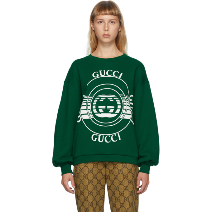 gucci green sweatshirt