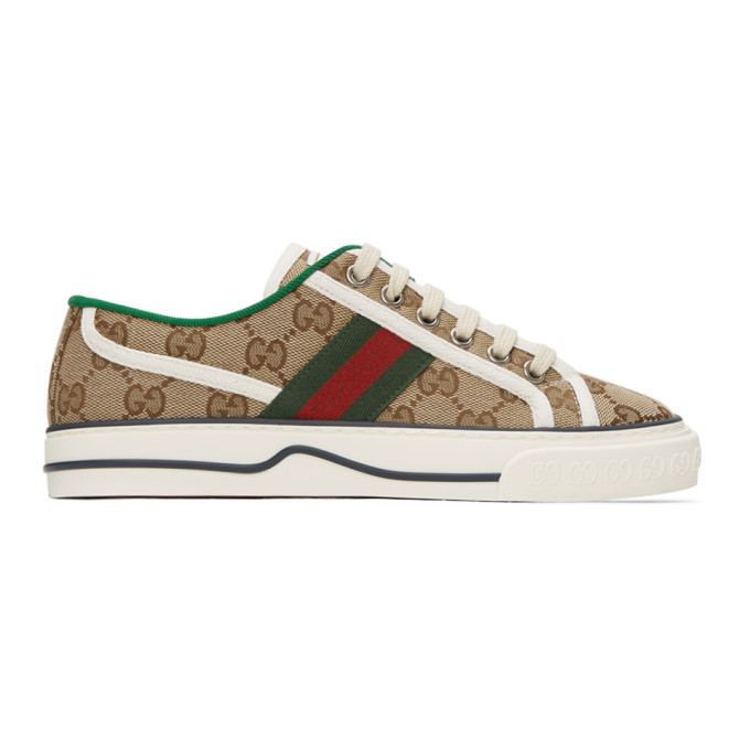 Gucci Disney Brown Tennis 1977 Sneakers