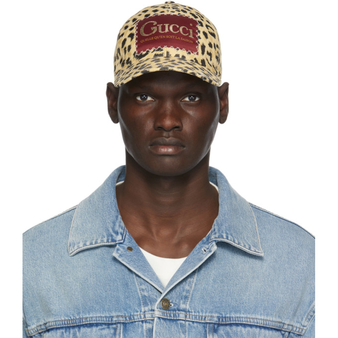 black gucci baseball cap