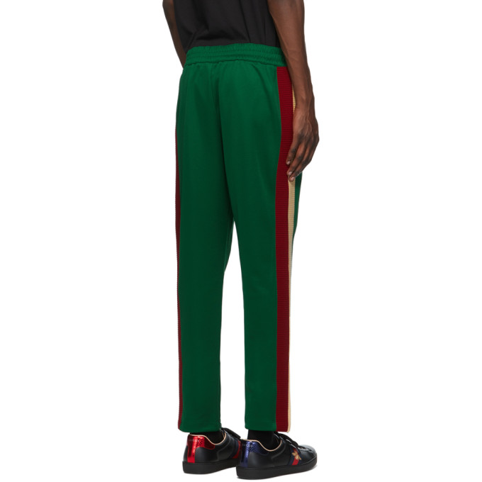 green and red gucci pants