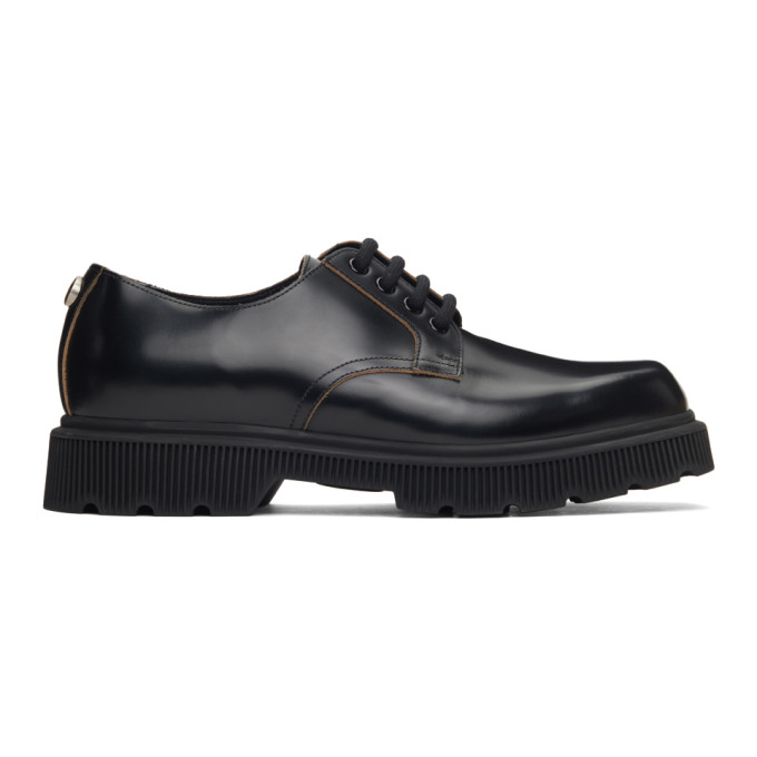 Gucci Black GG Mystras Derbys