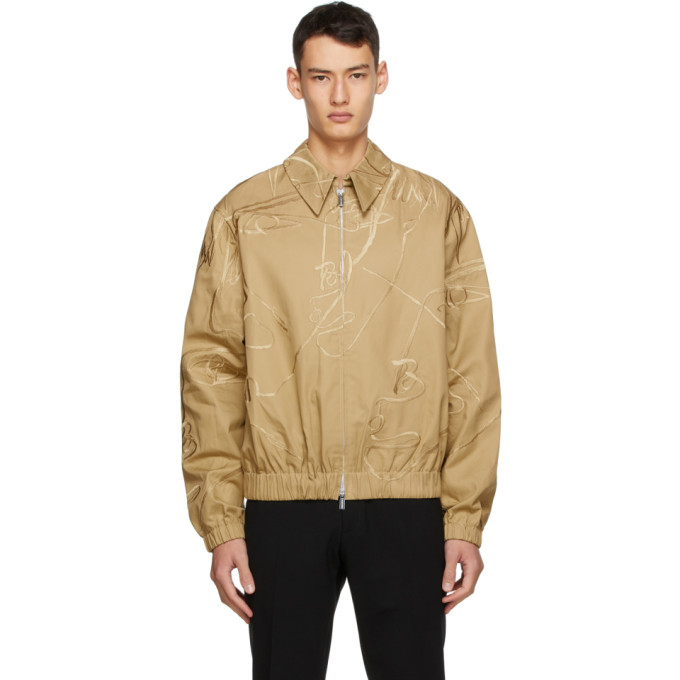 Sean Suen Sean Suen Khaki Embroidered Jacket