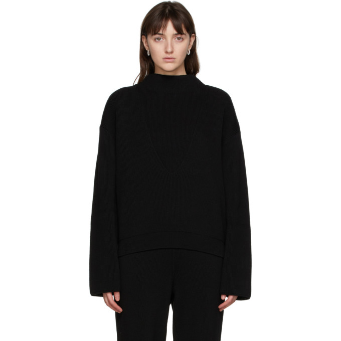 LE17SEPTEMBRE Black 2-In-1 Turtleneck