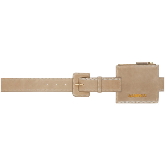 Jacquemus Beige La Ceinture Porte Monnaie Belt