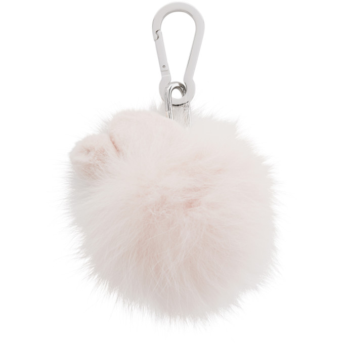 gucci pom pom keychain