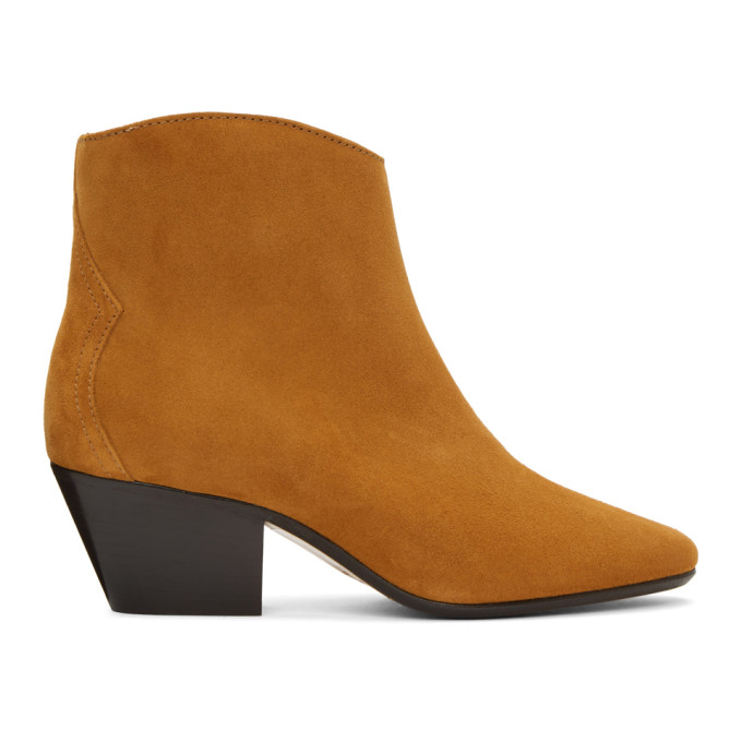 Isabel Marant Tan Dacken Ankle Boots