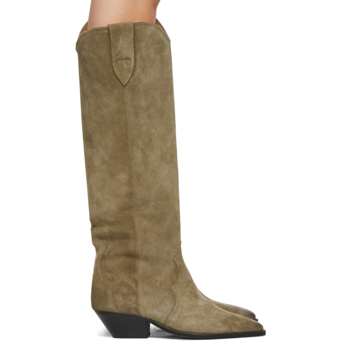 Isabel Marant Taupe Denvee Boots