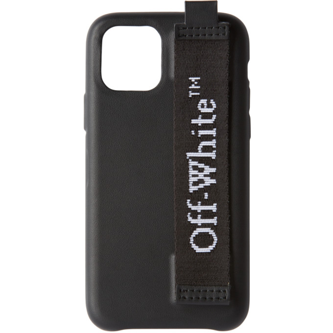 Off-White Black Industrial Logo iPhone 11 Pro Case