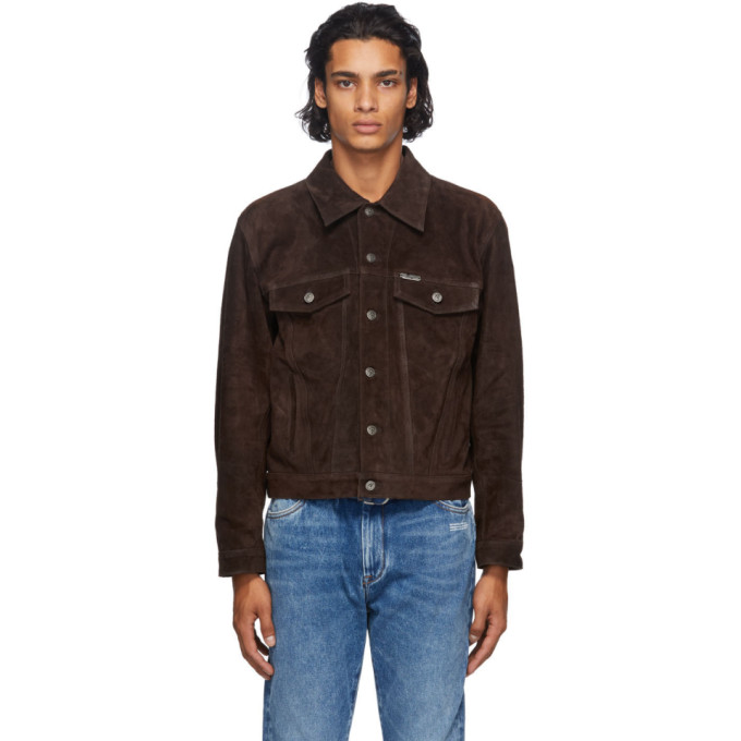 Off-White Off-White Brown Agreement Jacket
