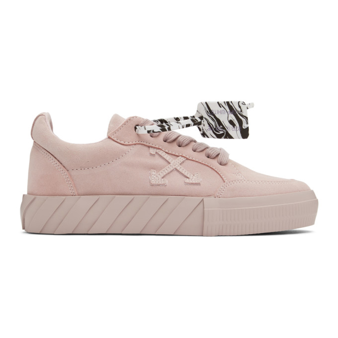 pink suede sneakers