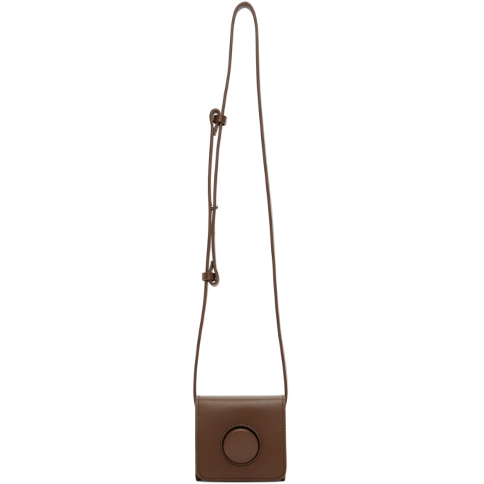 Lemaire SSENSE Exclusive Taupe Mini Camera Bag