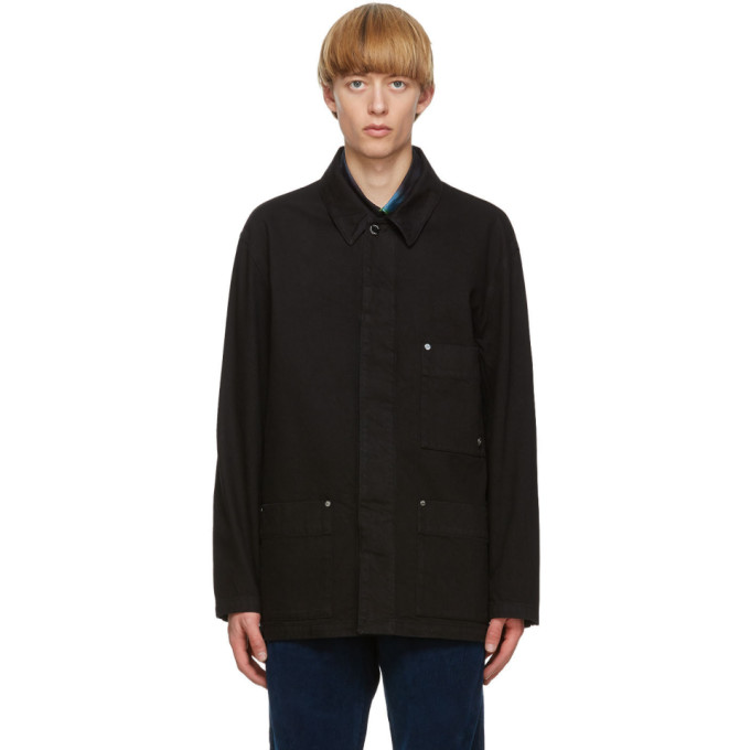 Etudes Etudes Black Denim Excursion Jacket