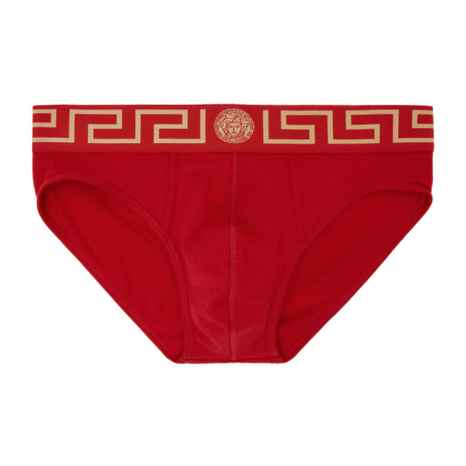 versace red underwear