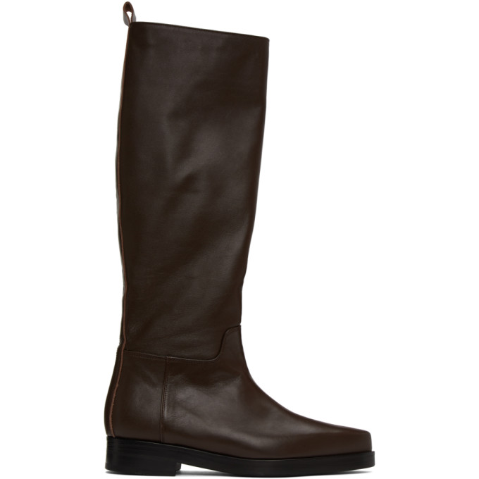 LOW CLASSIC Brown Western Long Boots