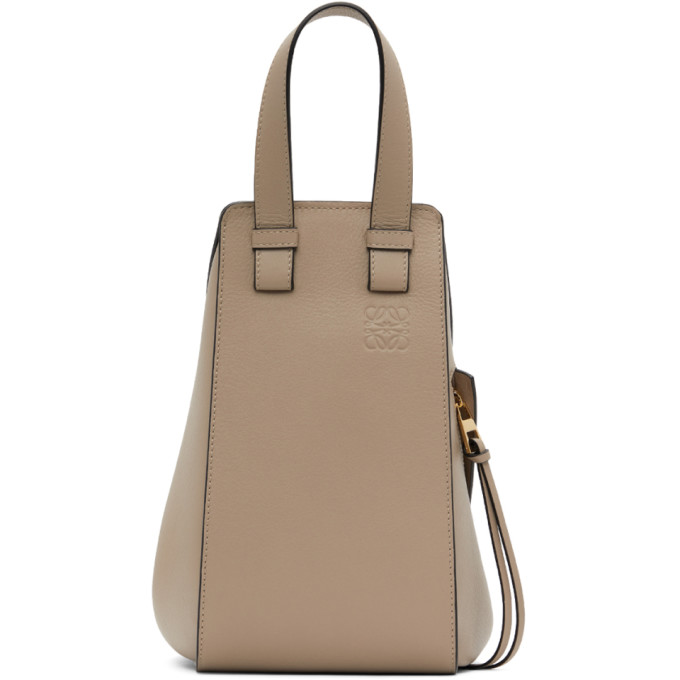 Loewe Taupe Small Hammock Bag