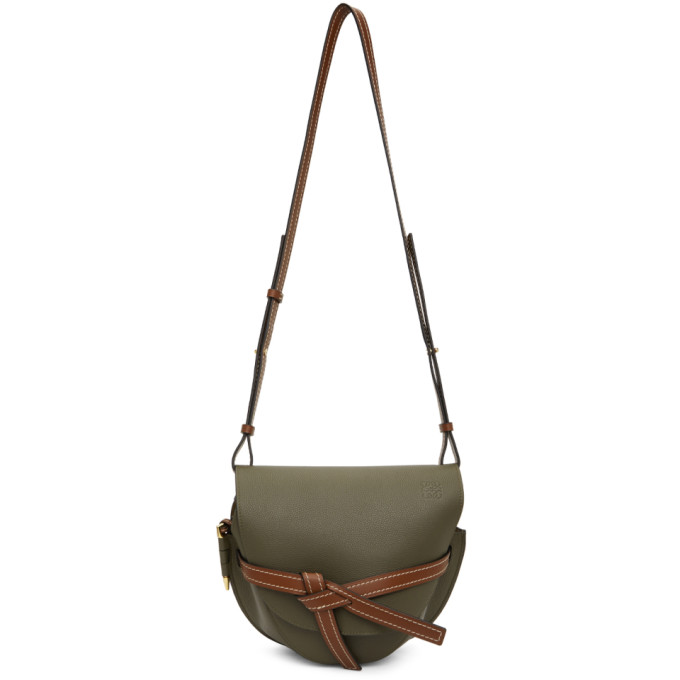 Loewe Khaki Small Gate Bag