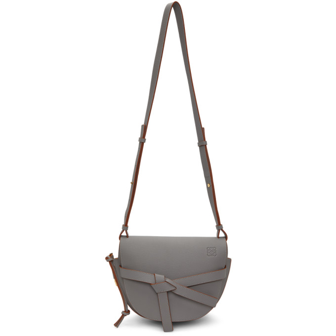 Loewe Grey Small Gate Bag