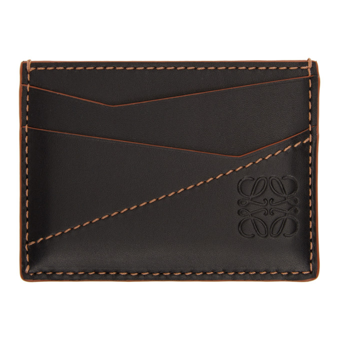 Loewe Black Puzzle Card Holder