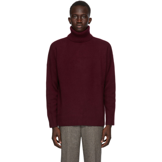 Harmony Burgundy Windy Turtleneck