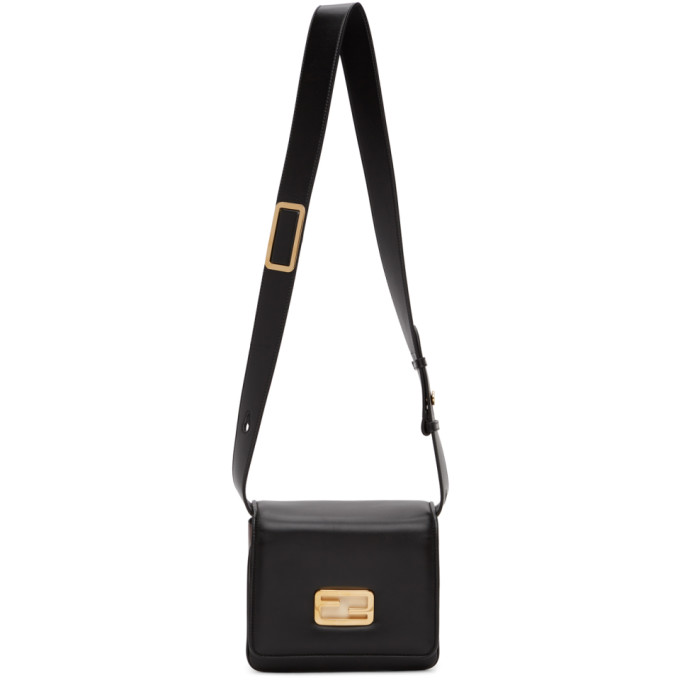 Fendi Black Small Shiny ID Bag