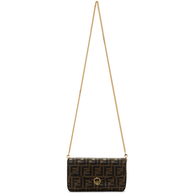 Fendi Brown Forever Fendi Envelope Bag