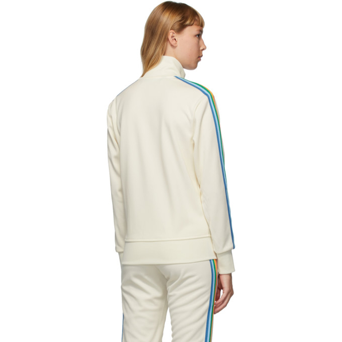 PALM ANGELS PALM ANGELS OFF-WHITE RAINBOW CLASSIC TRACK JACKET