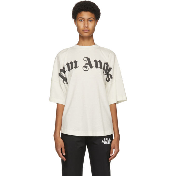 Palm Angels Off-White Logo T-Shirt от 
