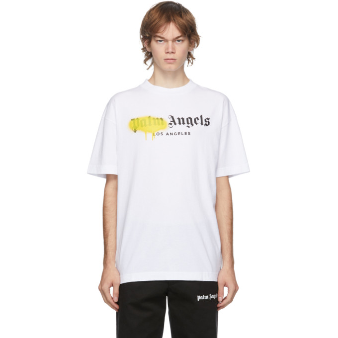 palm angels paint t shirt