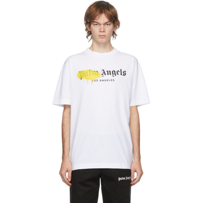 palm angels t shirt paint