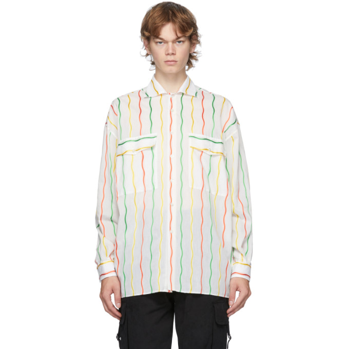 moschino striped shirt