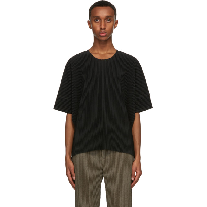 Homme Plisse Issey Miyake Black Monthly Colors August T-Shirt