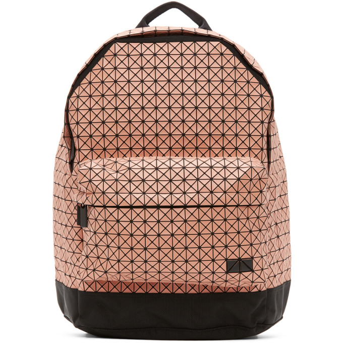 BAO BAO ISSEY MIYAKE BAO BAO ISSEY MIYAKE PINK DAYPACK BACKPACK