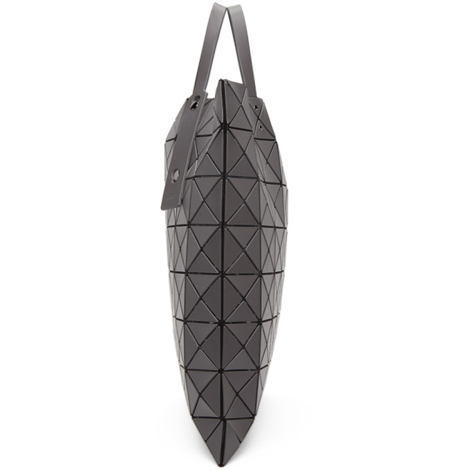 BAO BAO ISSEY MIYAKE BAO BAO ISSEY MIYAKE GREY LUCENT MATTE TOTE