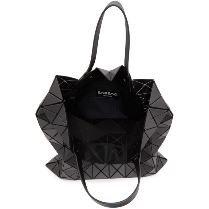 BAO BAO ISSEY MIYAKE BAO BAO ISSEY MIYAKE GREY LUCENT MATTE TOTE