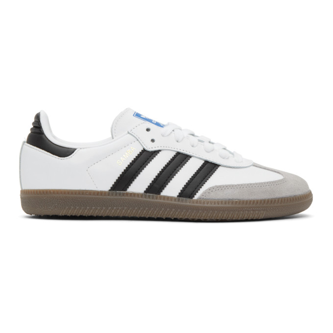 adidas samba tongue to the side