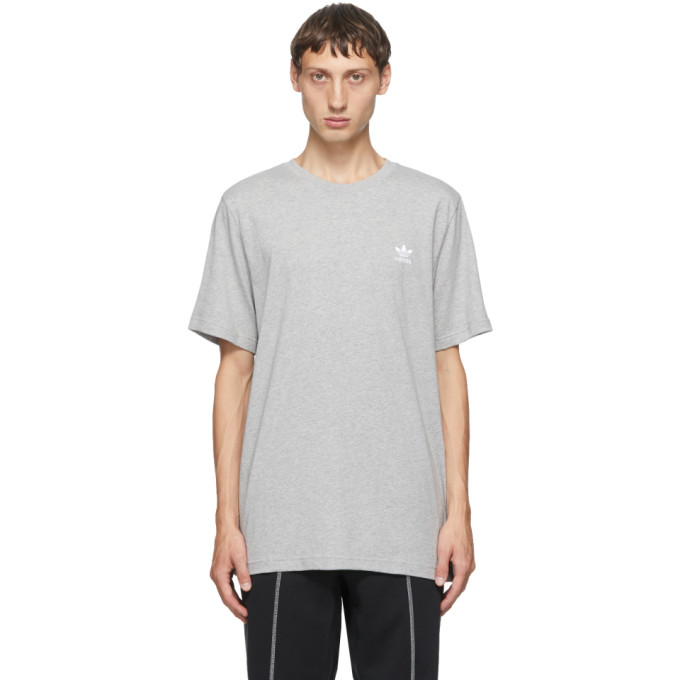 adidas Originals Grey Trefoil Essentials T Shirt 202751M21320004