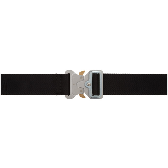 1017 ALYX 9SM Black Rollercoaster Belt 202776M13109001