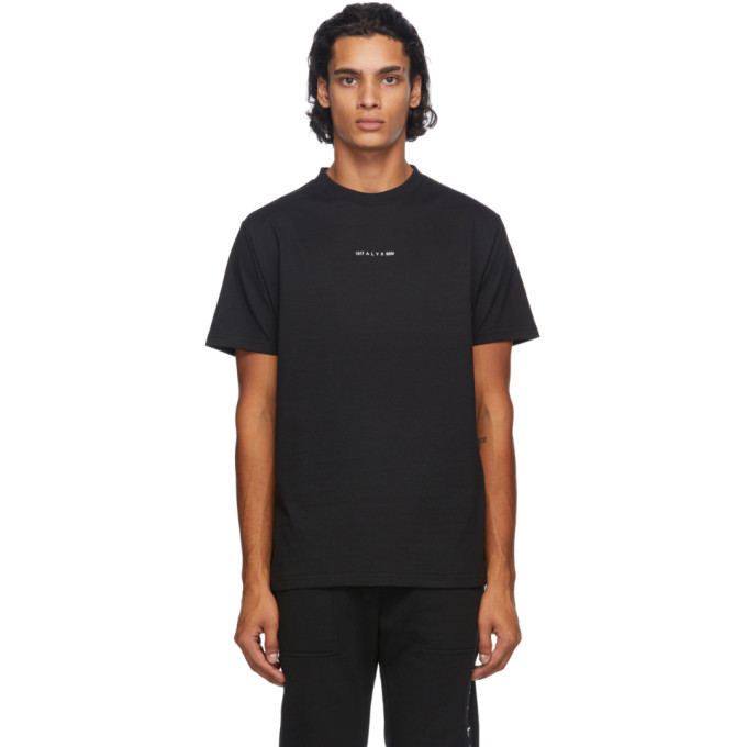 1017 ALYX 9SM Black Visual Logo T-Shirt