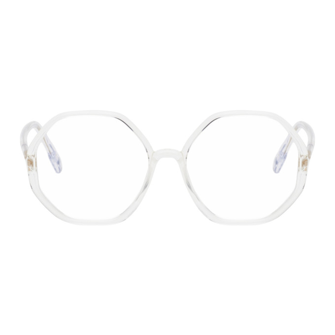 dior transparent glasses