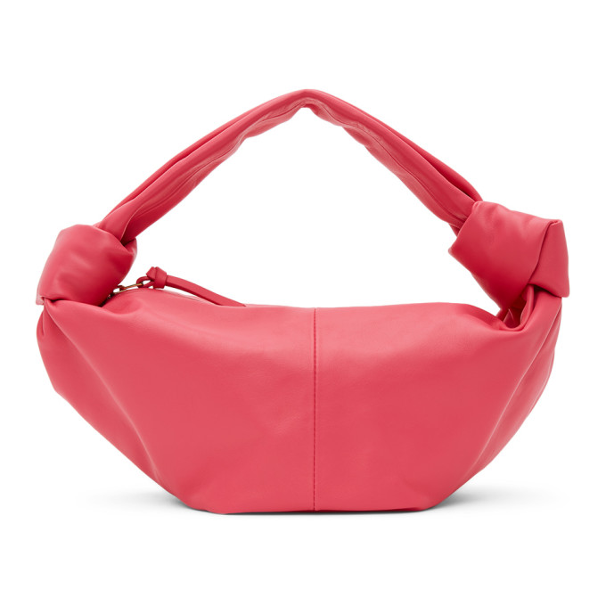 Bottega Veneta Pink Mini Jodie Pouch Bag
