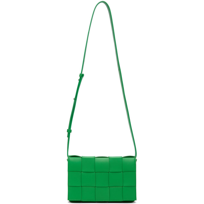 green cassette bag