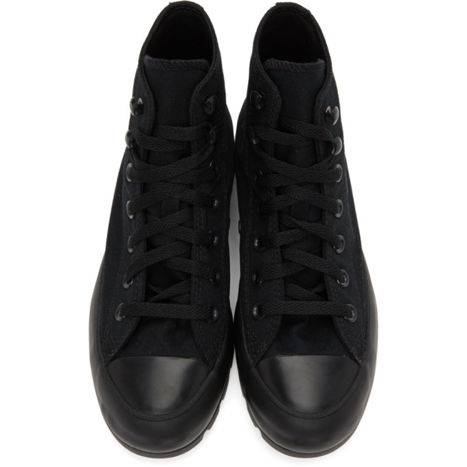 CONVERSE CONVERSE BLACK LUGGED CHUCK TAYLOR ALL STAR SNEAKERS